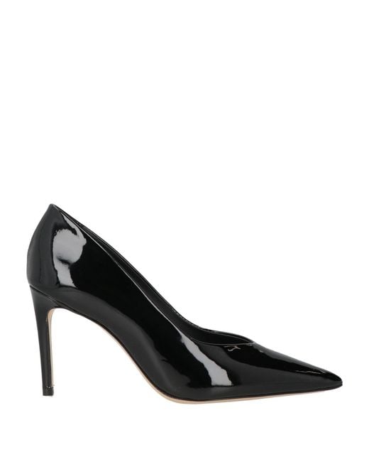 Luciano Padovan Black Pumps Leather