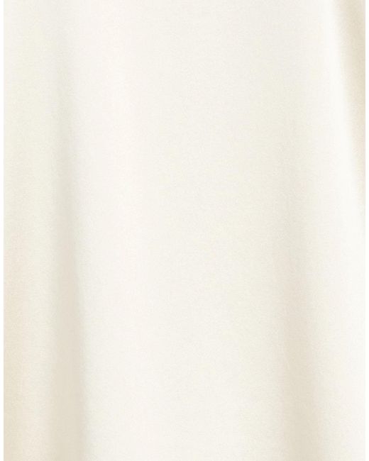 Maliparmi White Top Silk, Elastane