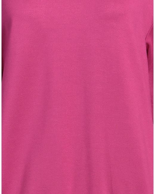 EA7 Pink Sweatshirt Viscose, Polyamide, Elastane, Polyester