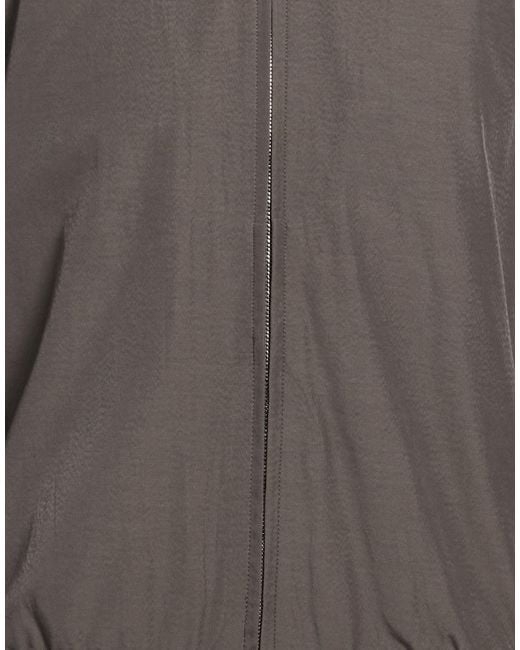 Attachment Gray Jacket Nylon, Cotton for men