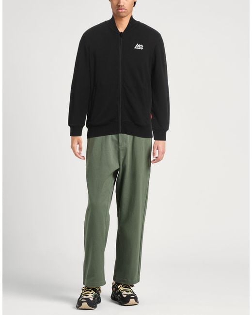 Sun 68 Black Sweatshirt for men