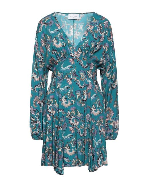 Gaelle Paris Blue Mini Dress