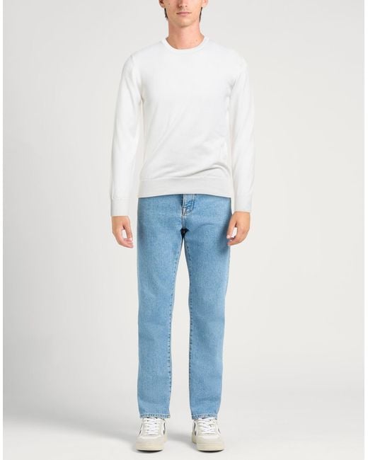 Ballantyne White Jumper for men