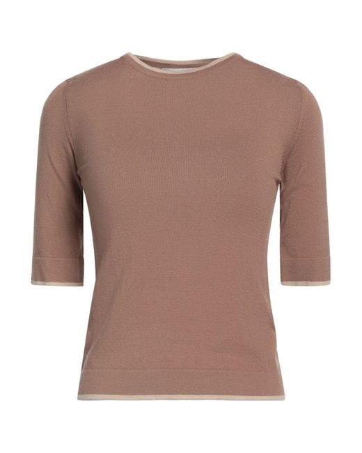 Pullover Caractere de color Brown