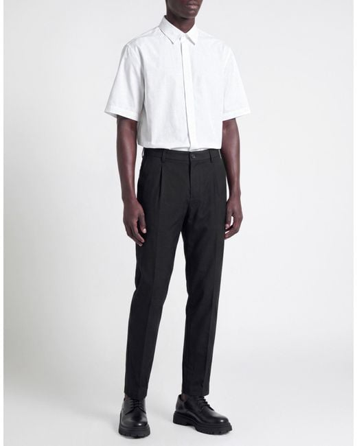 Department 5 Black Trouser for men