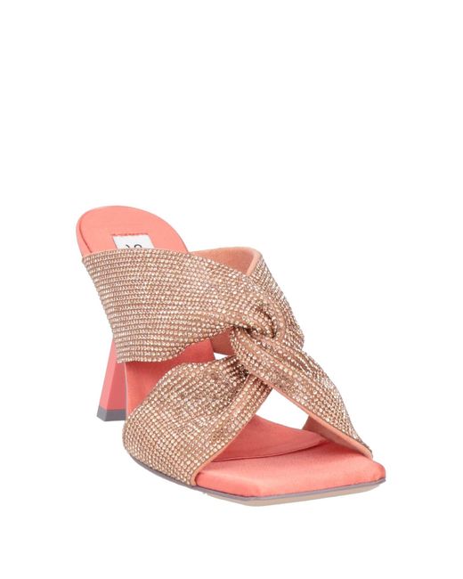 Sebastian Milano Pink Sandals