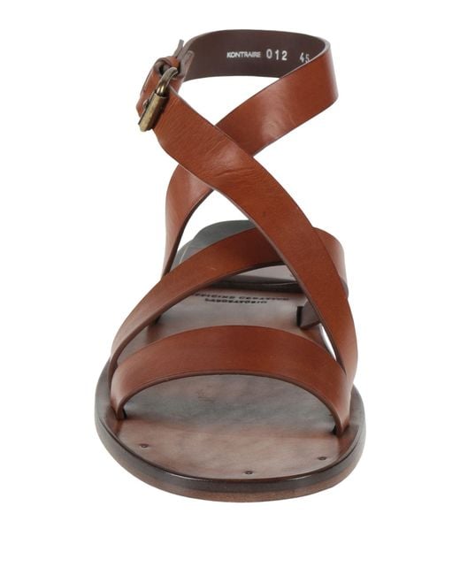 Officine Creative Brown Sandals for men