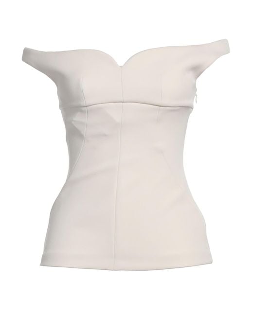 Philosophy Di Lorenzo Serafini White Top Polyamide, Elastane