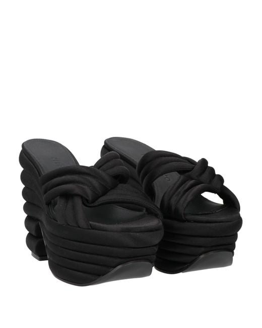 Ferragamo Black Sandals