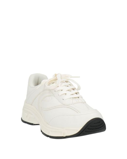 Emporio Armani White Sneakers Synthetic Material for men