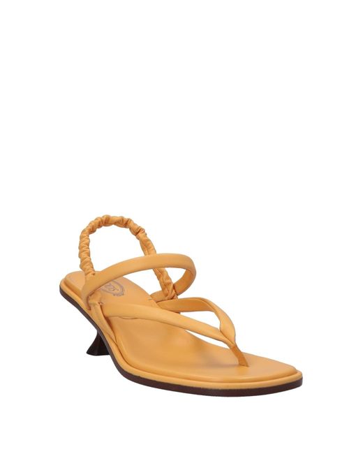 Tod's Natural Thong Sandal