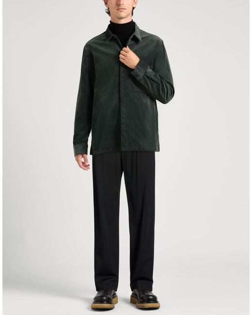 Daniele Alessandrini Black Pants Viscose, Nylon, Elastane for men