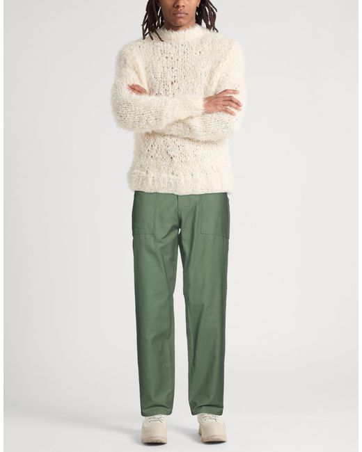 Stan Ray Green Pants Cotton for men
