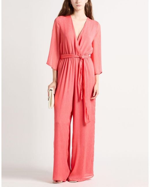 Twinset Red Jumpsuit