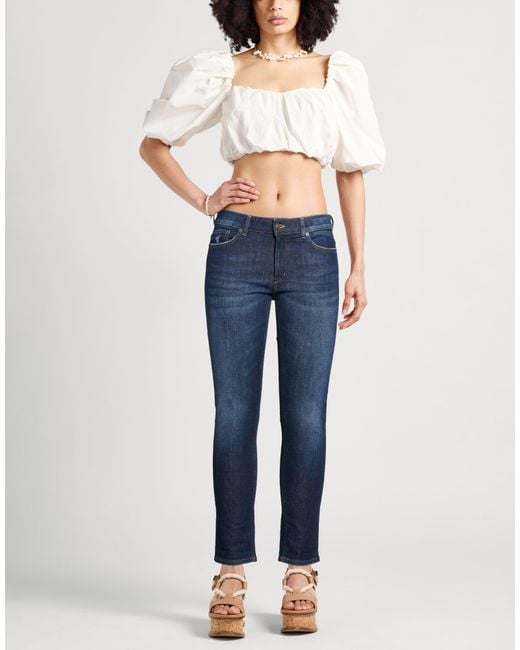 Dondup Blue Jeans Cotton, Elastane