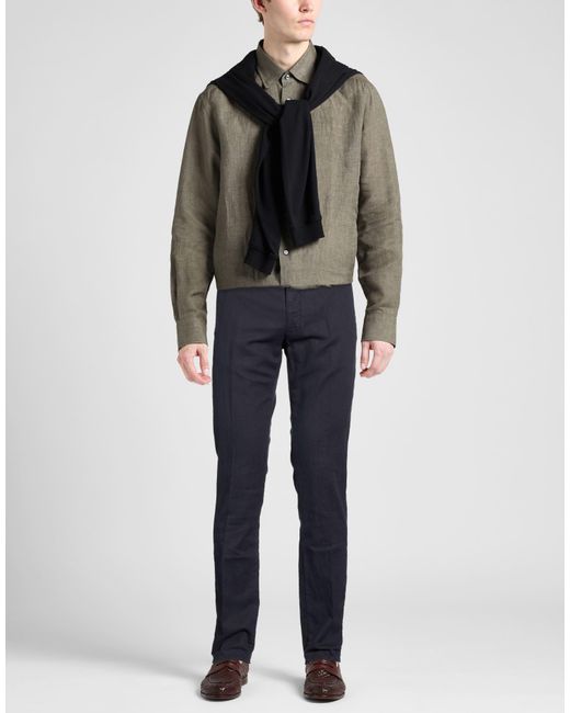 Incotex Blue Trouser for men