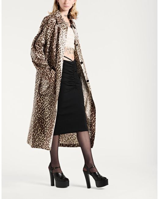 Jil Sander Brown Overcoat & Trench Coat