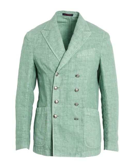 The Gigi Green Light Blazer Linen for men