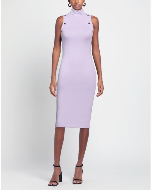 Mangano Purple Midi Dress