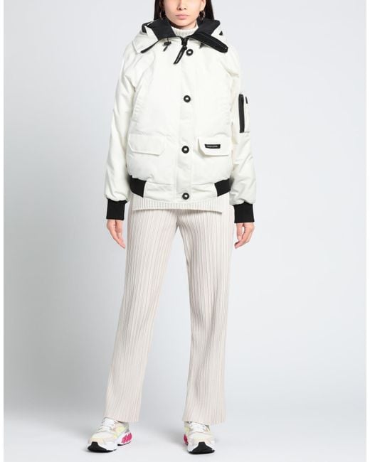 Canada Goose White Down Jacket