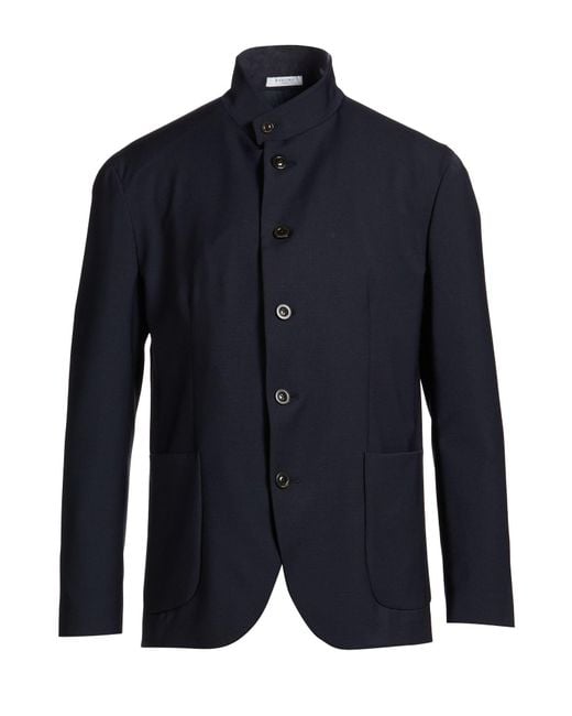 Boglioli Blue Blazers for men
