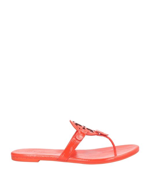 Tory Burch Red Thong Sandal