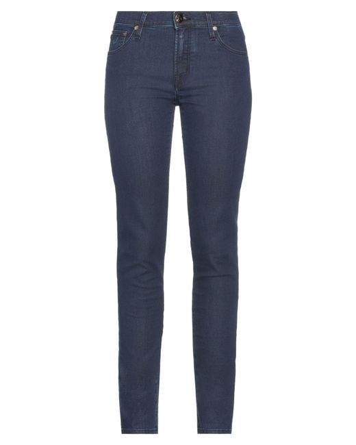 Jacob Cohen Blue Jeans Cotton, Polyester, Elastane