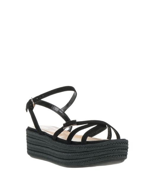 Sergio Rossi Black Espadrilles
