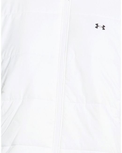 Under Armour White Puffers
