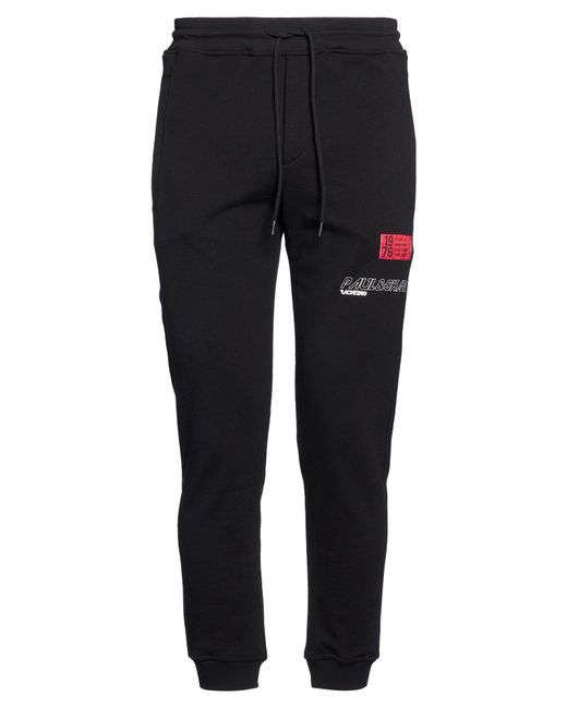Paul & Shark Black Pants Cotton for men