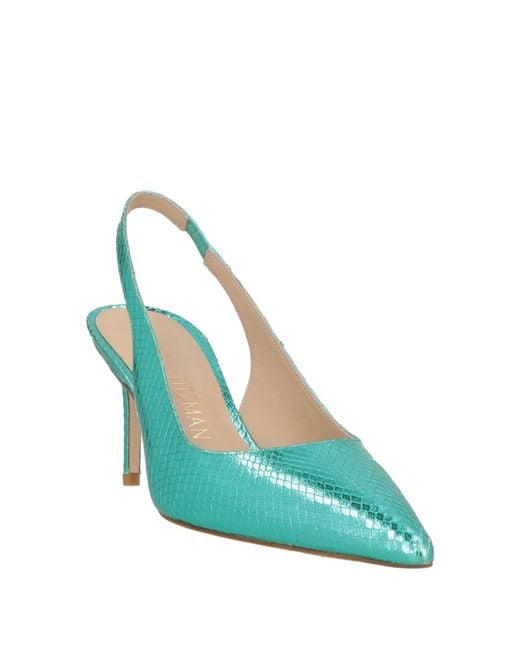 Stuart Weitzman Green Pumps
