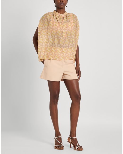 ALESSIA SANTI Natural Blush Top Cotton, Silk