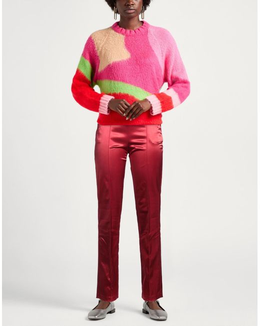 Pantalon Elisabetta Franchi en coloris Red