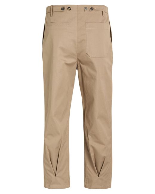 Valentino Garavani Natural Pants Cotton for men