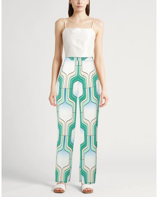 Marella Green Art.365 Pants Polyester