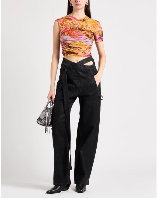 Pinko Pink Top Polyamide