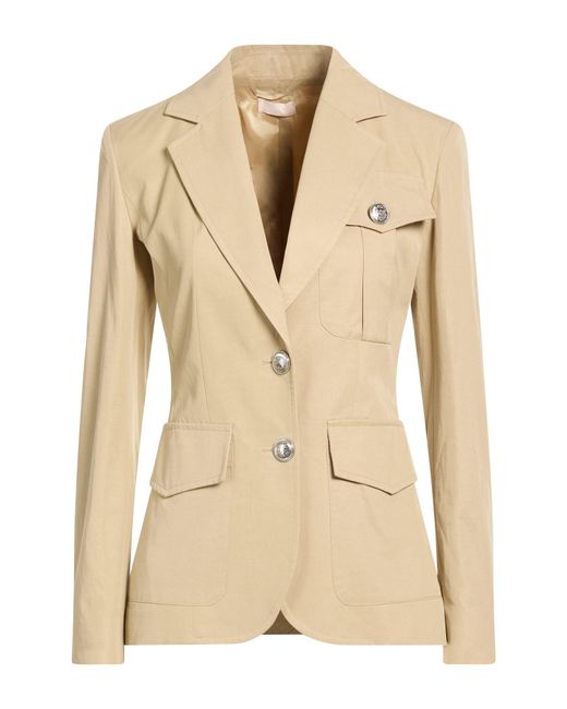 Liu Jo Natural Blazer Cotton, Lyocell