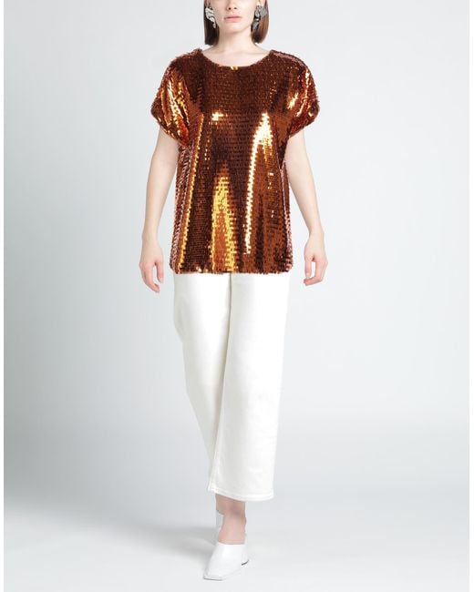 Douuod Orange Top Polyester