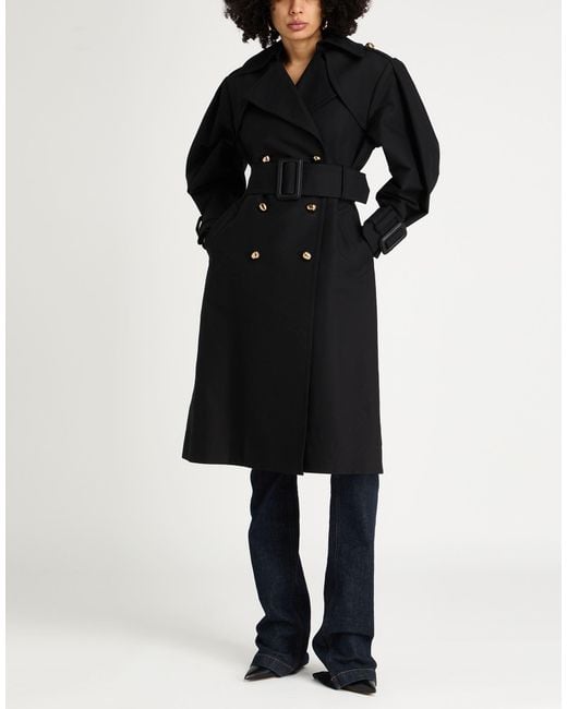 Zimmermann Black Overcoat & Trench Coat