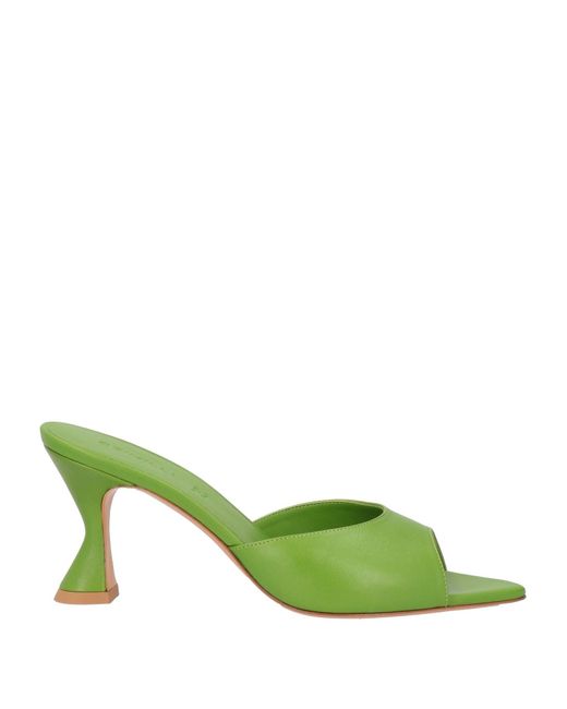 Deimille Green Sandals
