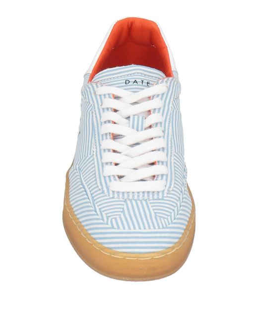 Date Blue Trainers for men