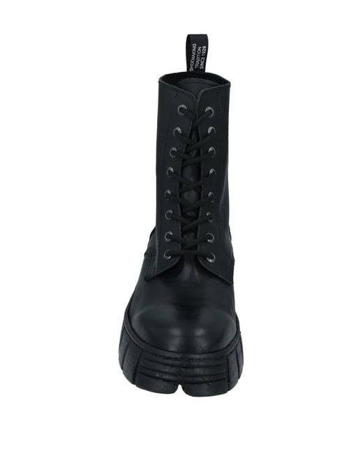 New Rock Black Ankle Boots for men