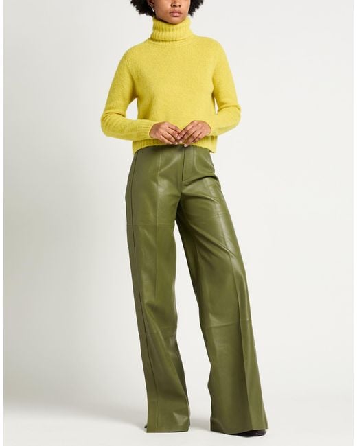 Céline Yellow Turtleneck