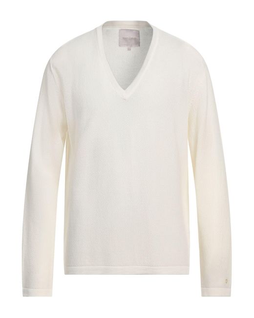 Seven Gauge Pullover in White für Herren