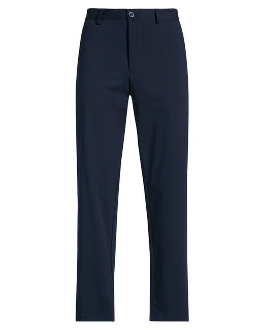 OVER/D Blue Midnight Pants Polyester, Viscose, Wool, Elastane for men