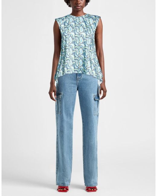 Maliparmi Blue Top Polyester