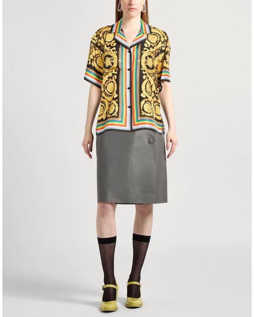 Versace Metallic Hemd