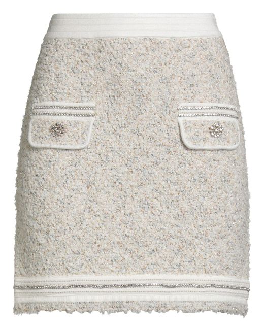 Blugirl Blumarine Gray Minirock