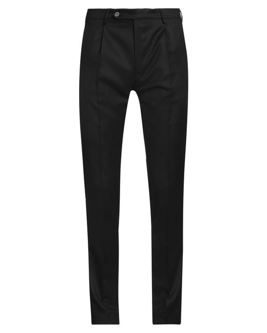 Berwich Black Pants Virgin Wool for men