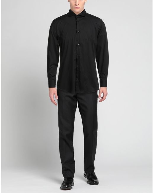 Camisa Exte de hombre de color Black